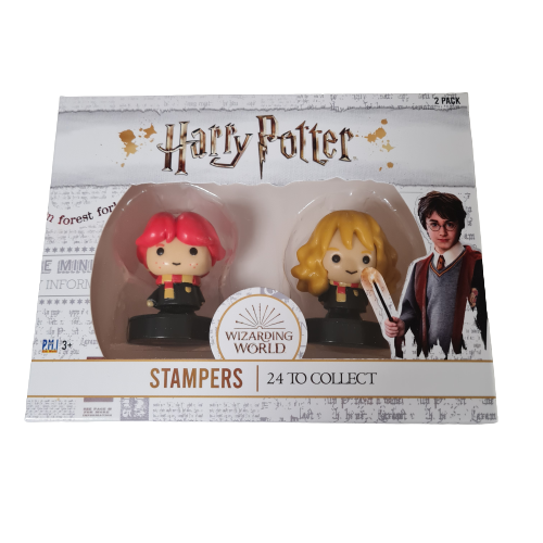 Ron Weasley & Hermionne Granger | Tampons doubles Harry Potter