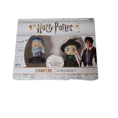 Albus Dumbledore & Minerva Mcgonagall | Tampons doubles Harry Potter