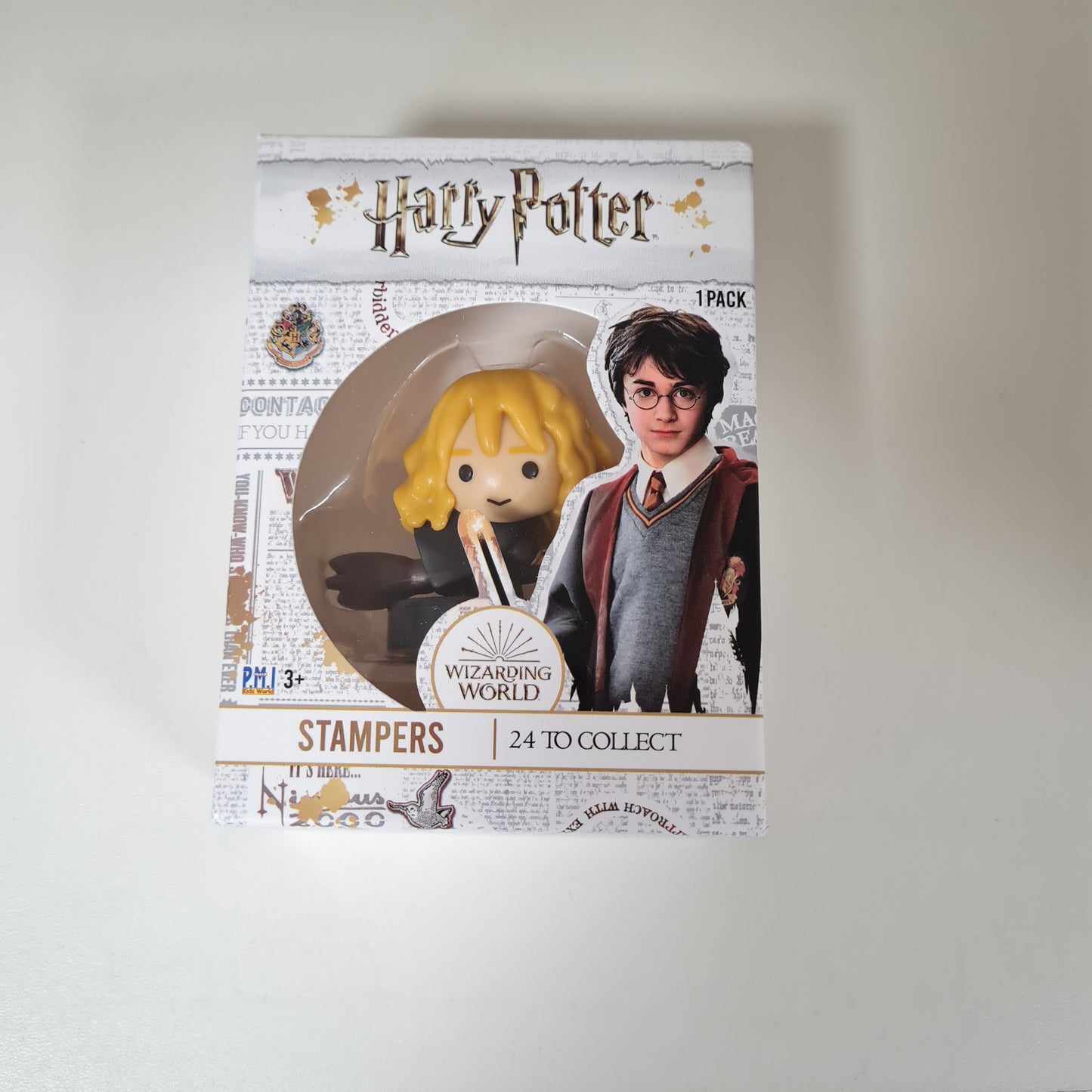 Hermione Granger + balai | Tampons Harry Potter