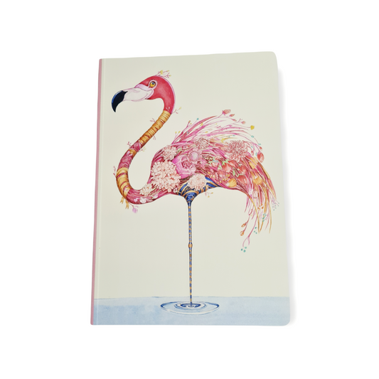 Notebook flamant rose