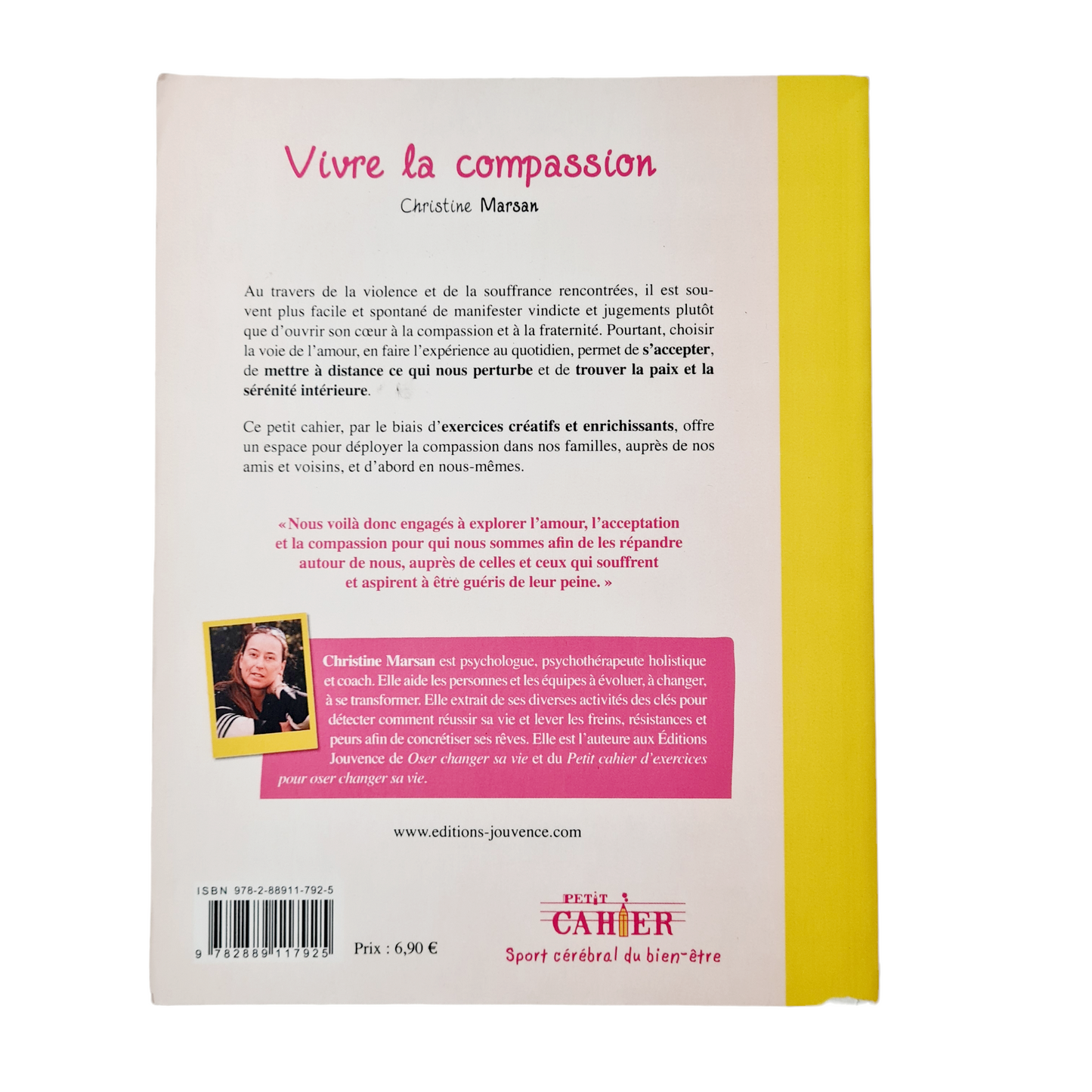 Petit cahier d’exercices pour vivre la compassion (L5)